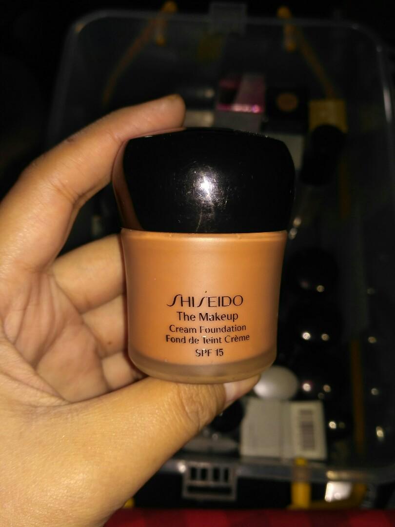 Shiseido Cream Foundation Health Beauty Makeup On Carousell