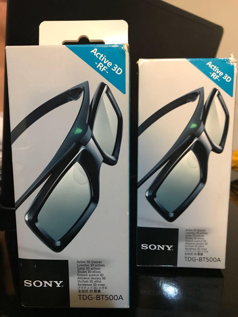 Sony Active 3d Glasses Tdg Bt500a Home Appliances Tvs Entertainment Systems On Carousell
