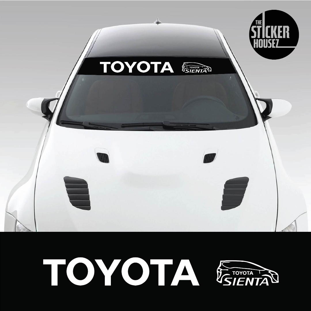 Sunshade Windshield sun visor with design for car windscreen vinyl