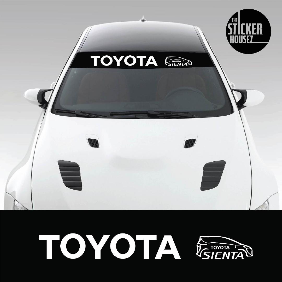 Sunshade Windshield sun visor with design for car windscreen vinyl