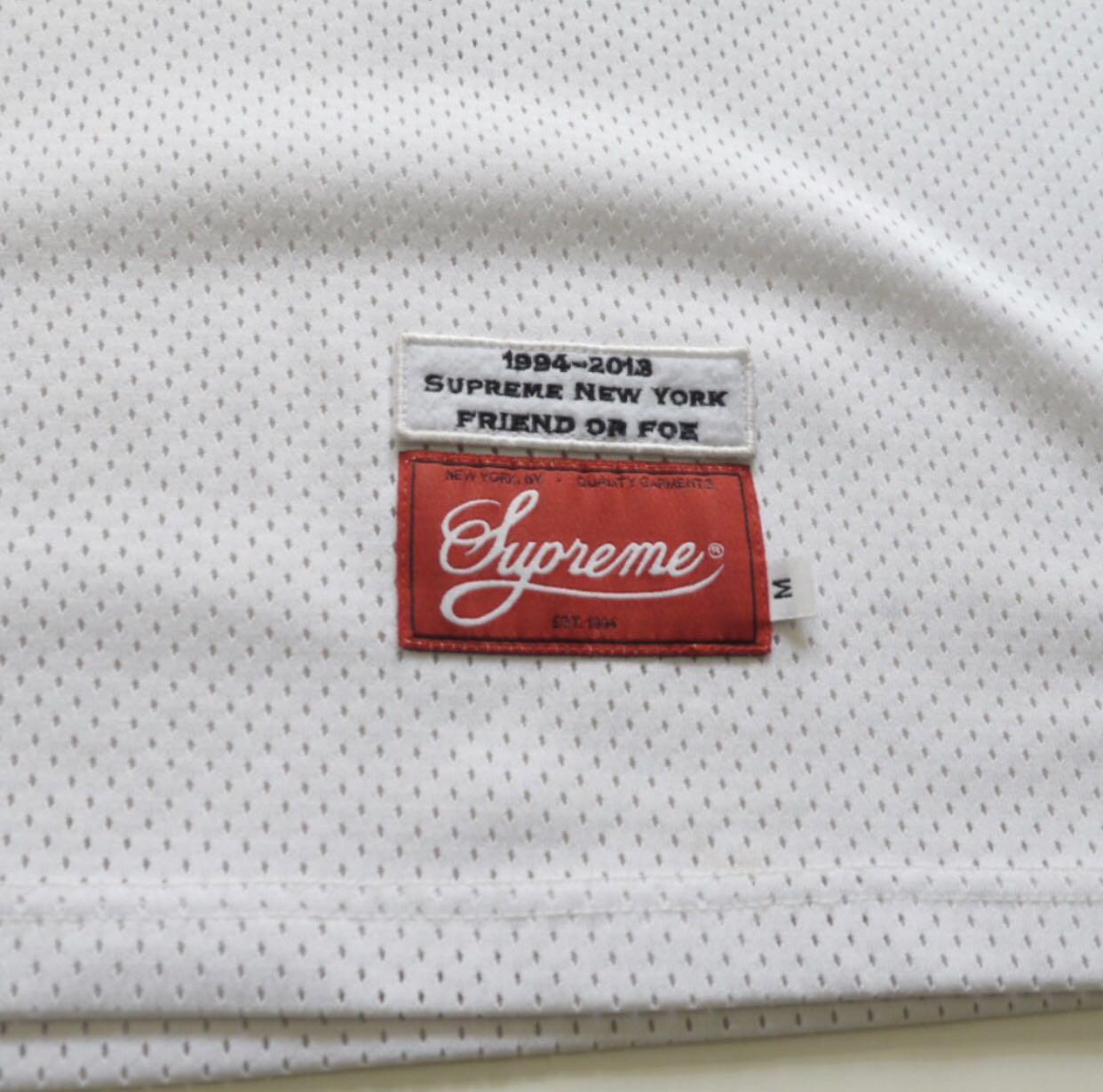 SUPREME DIAMOND RIBBED FOOTBALL JERSEY - PURPLE