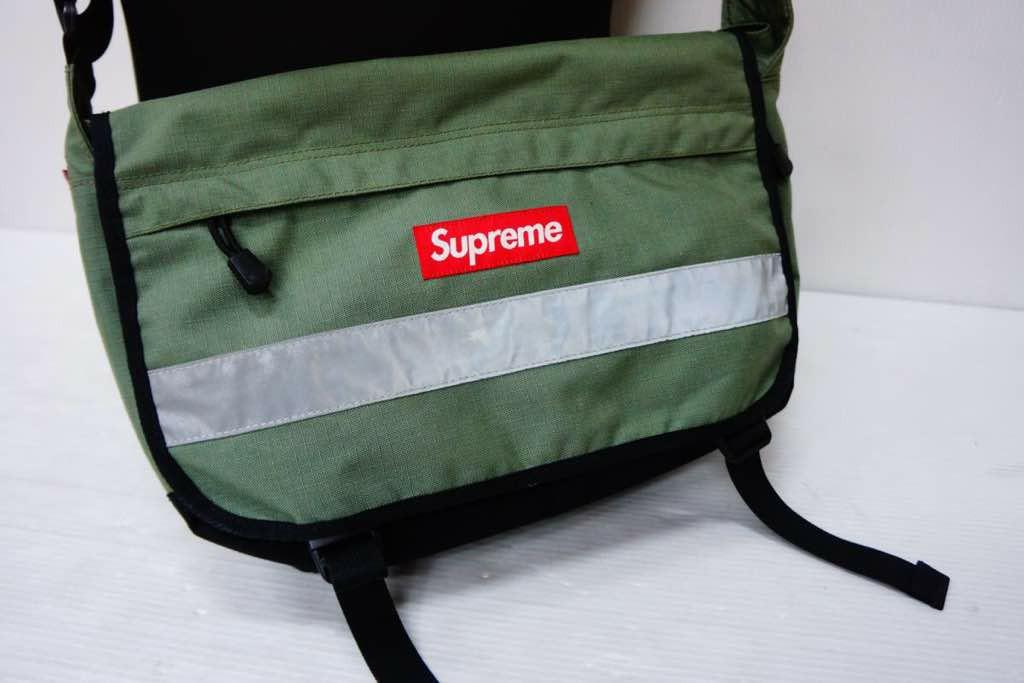 Supreme hi best sale vis messenger bag