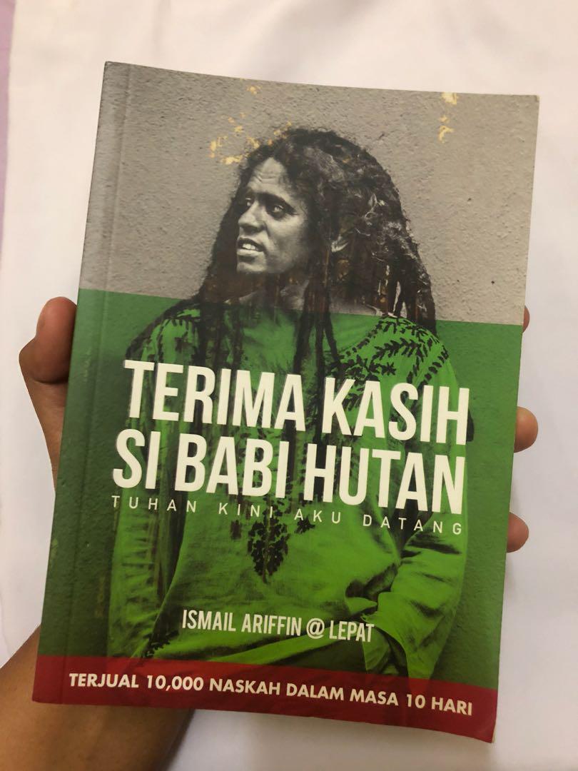 Terima Kasih Si Babi Hutan By Lepat Books Stationery Books On Carousell