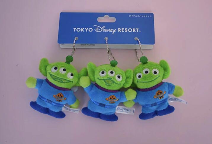 Tokyo Disney Resort Alien Plush Keychain Toys Games Stuffed Toys On Carousell