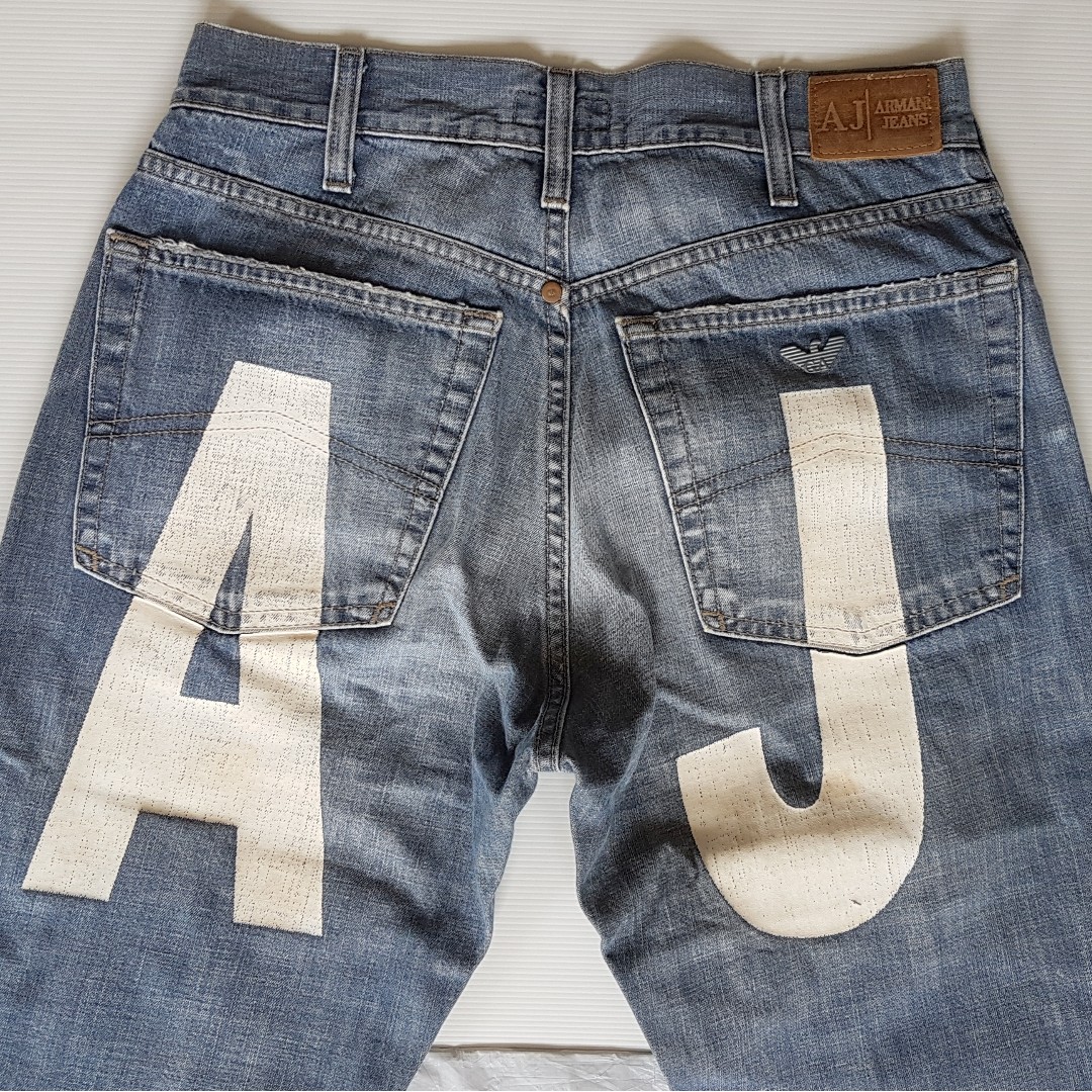 Vintage Armani Jeans, Retro AJ Denim 