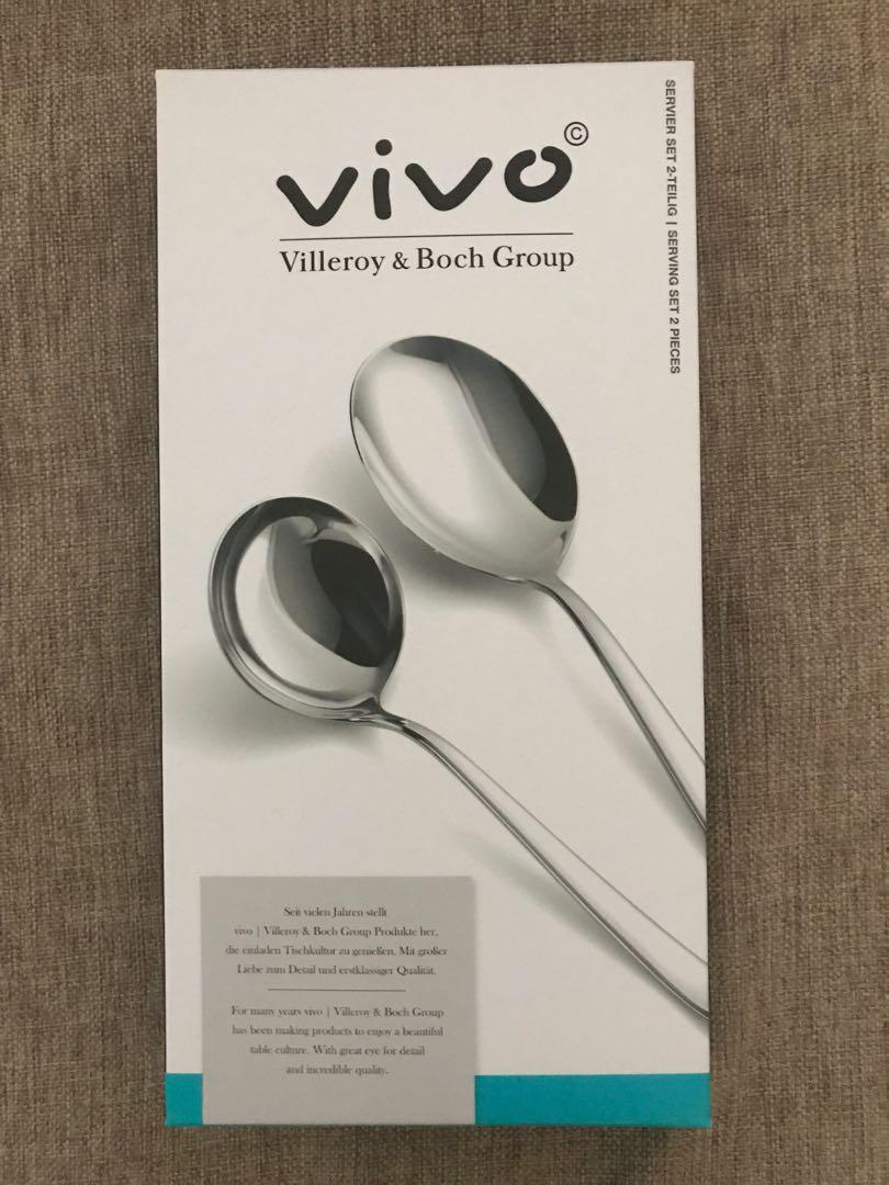 Vivo Villeroy Boch Group Serving Spoon Set Of 2 Home