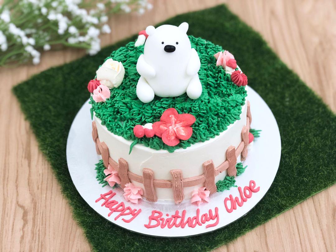 We Bare Bears Cake Ice Bear Food Drinks Baked Goods On Carousell Shorts used to advertise we bare bears. we bare bears cake ice bear