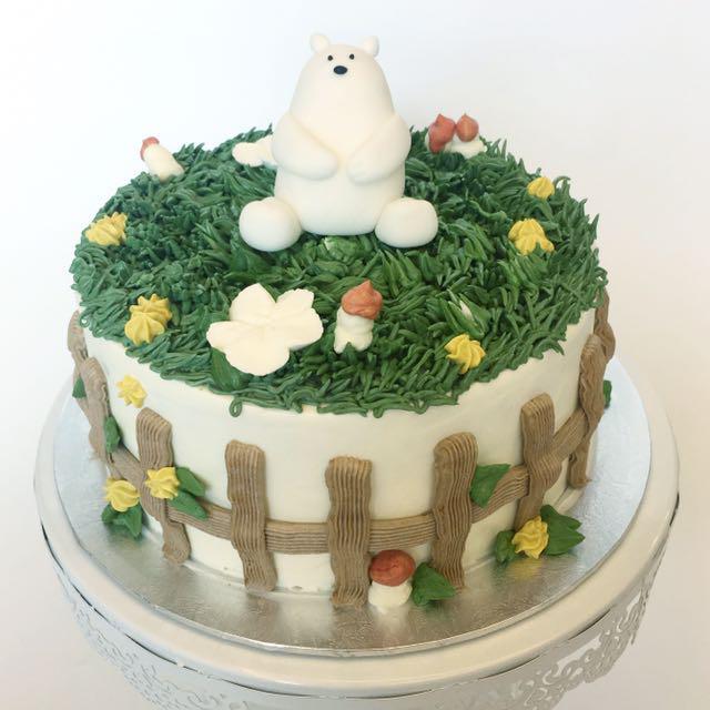 We Bare Bears Cake Ice Bear Food Drinks Baked Goods On Carousell The bears embark on an epic road trip filled with new friends, dangerous obstacles, and massive parties. we bare bears cake ice bear