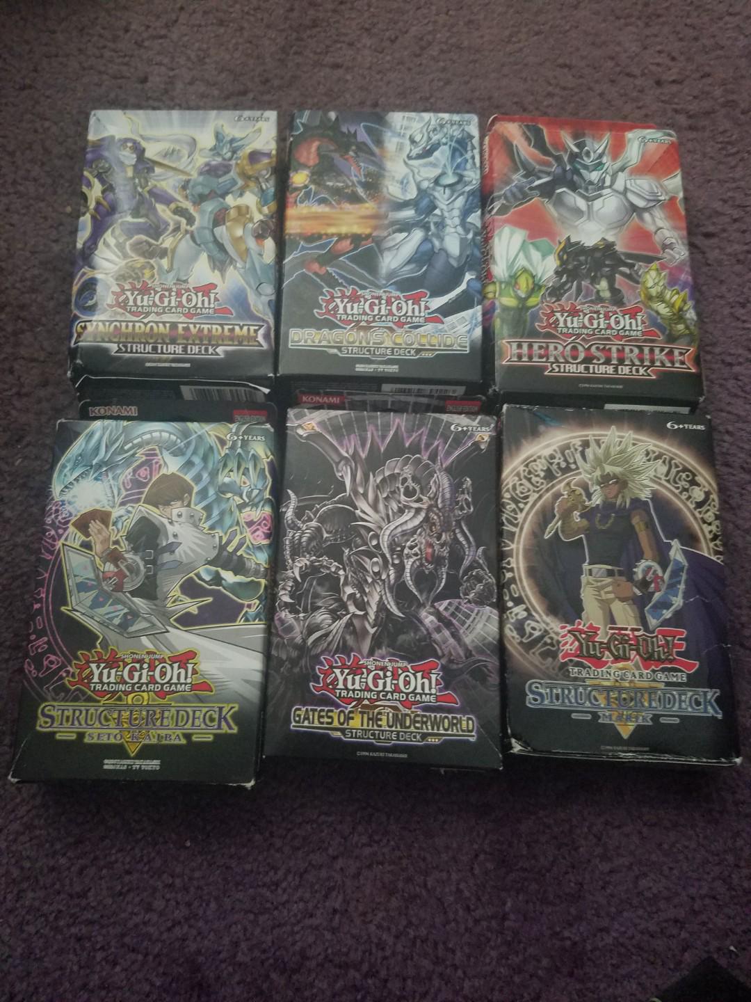 Yu-Gi-Oh Collection Structure Deck Boxes on Carousell