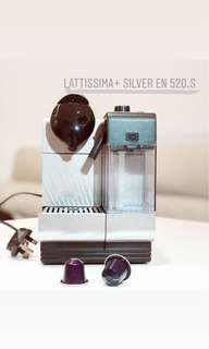LATTISSIMA+ SILVER EN 520.S NESPRESSO COFFEE MACHINE
