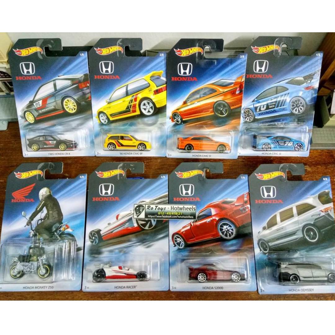 2018 hot wheels honda 70th anniversary set discount