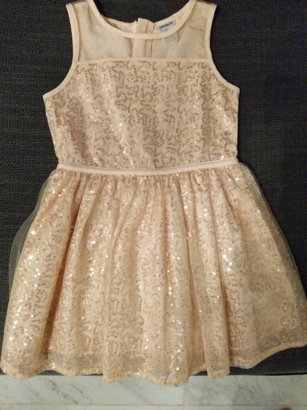 Carters gold hotsell dress
