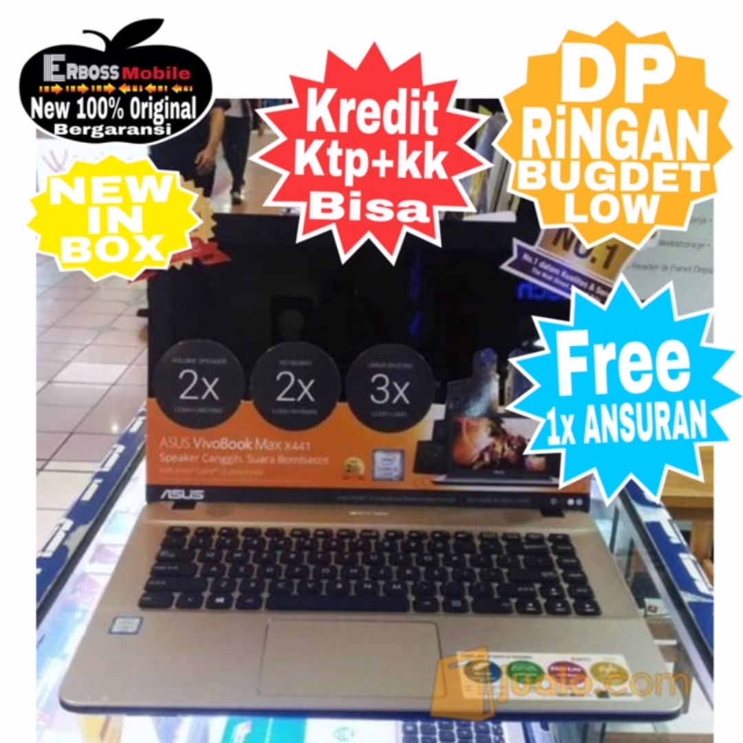 Asus X441UA WX095T 14 4 500Gb I3 Win10 Kredit Dp 800rb Ditoko Call