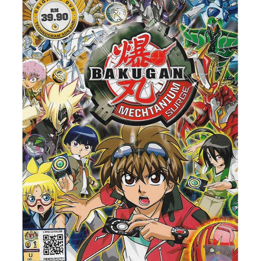 Bakugan Battle Brawlers Season 4 Bakugan Mechtanium Surge Anime Dvd, Music & Media, Cd's, Dvd's, & Other Media On Carousell
