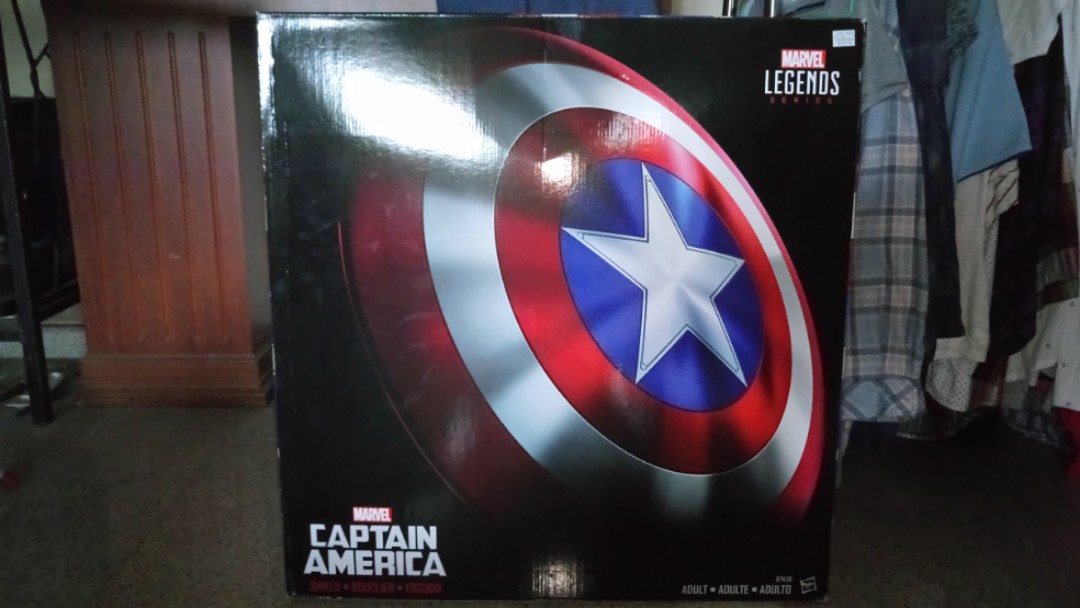 Bib Marvel Legends Captain America Shield 24 Inch Serious Buyers Only Toys Games Others On Carousell