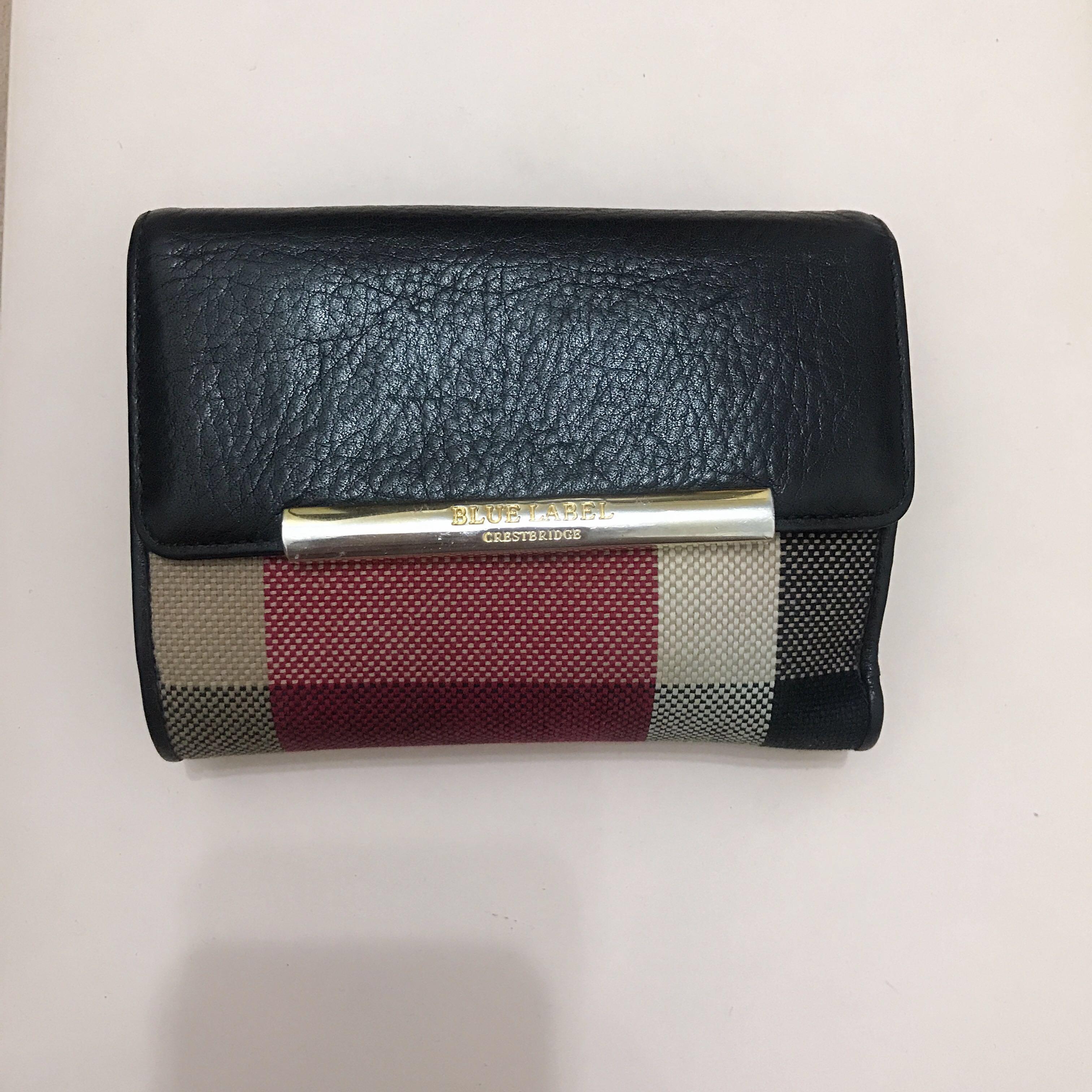 black label crestbridge wallet