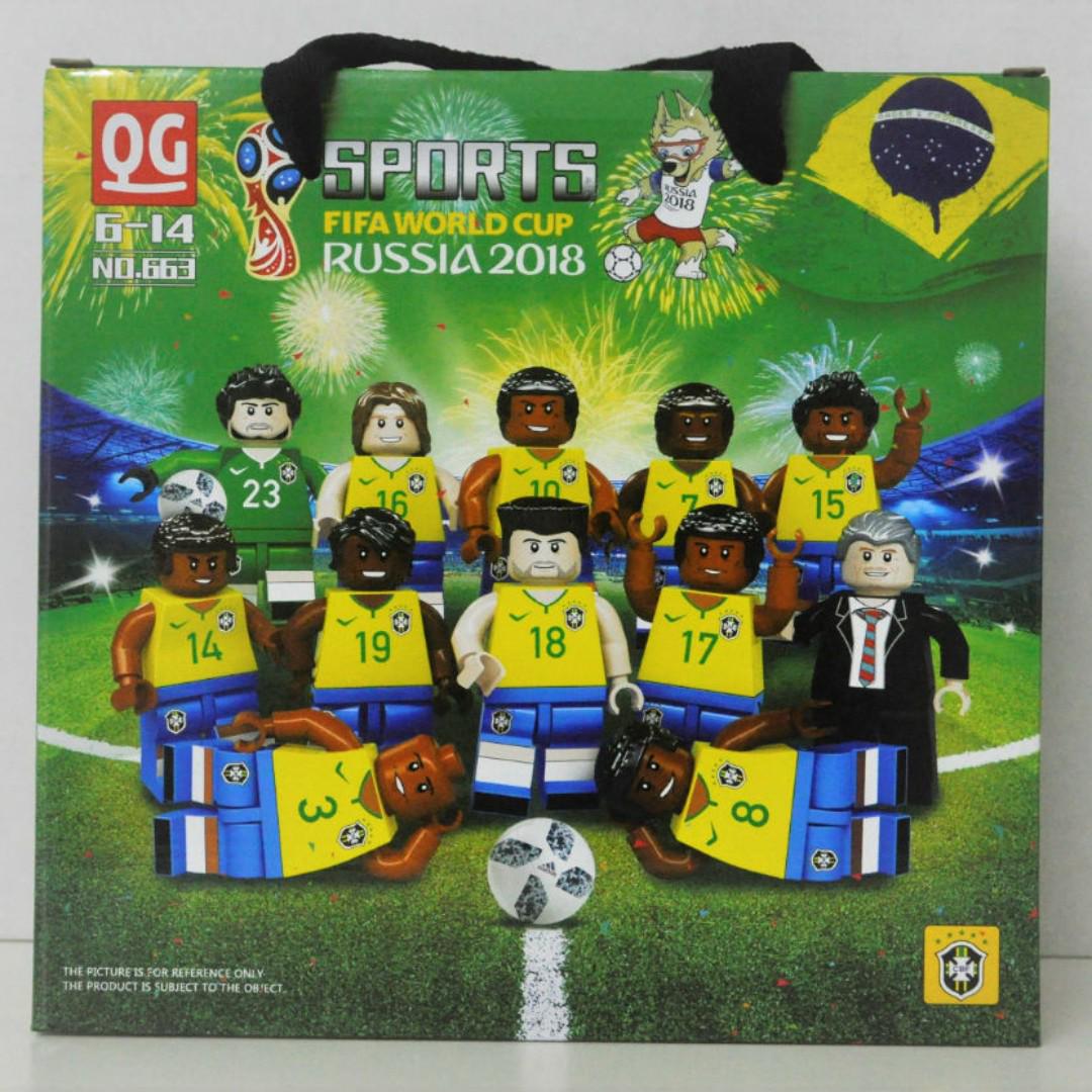 Lego fifa world cup 2018 minifigures store
