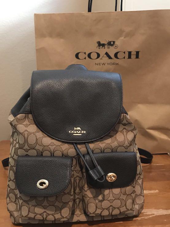 Coach billie backpack best sale