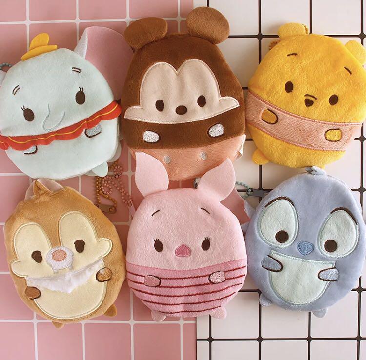 Disney Ufufy coin purse flat zip back Women s Fashion Bags