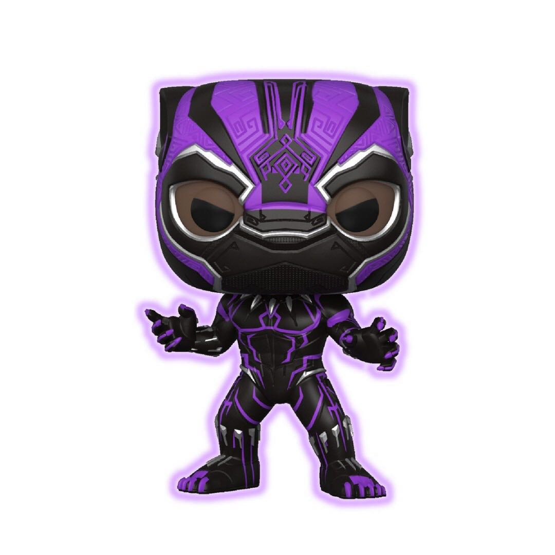 Funko POP! Black Panther Purple GITD 