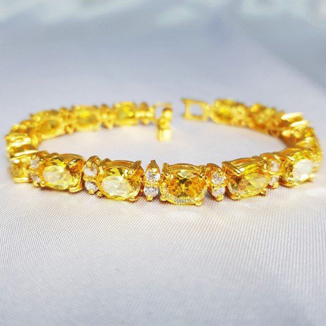 Genuine yellow new arrivals topaz