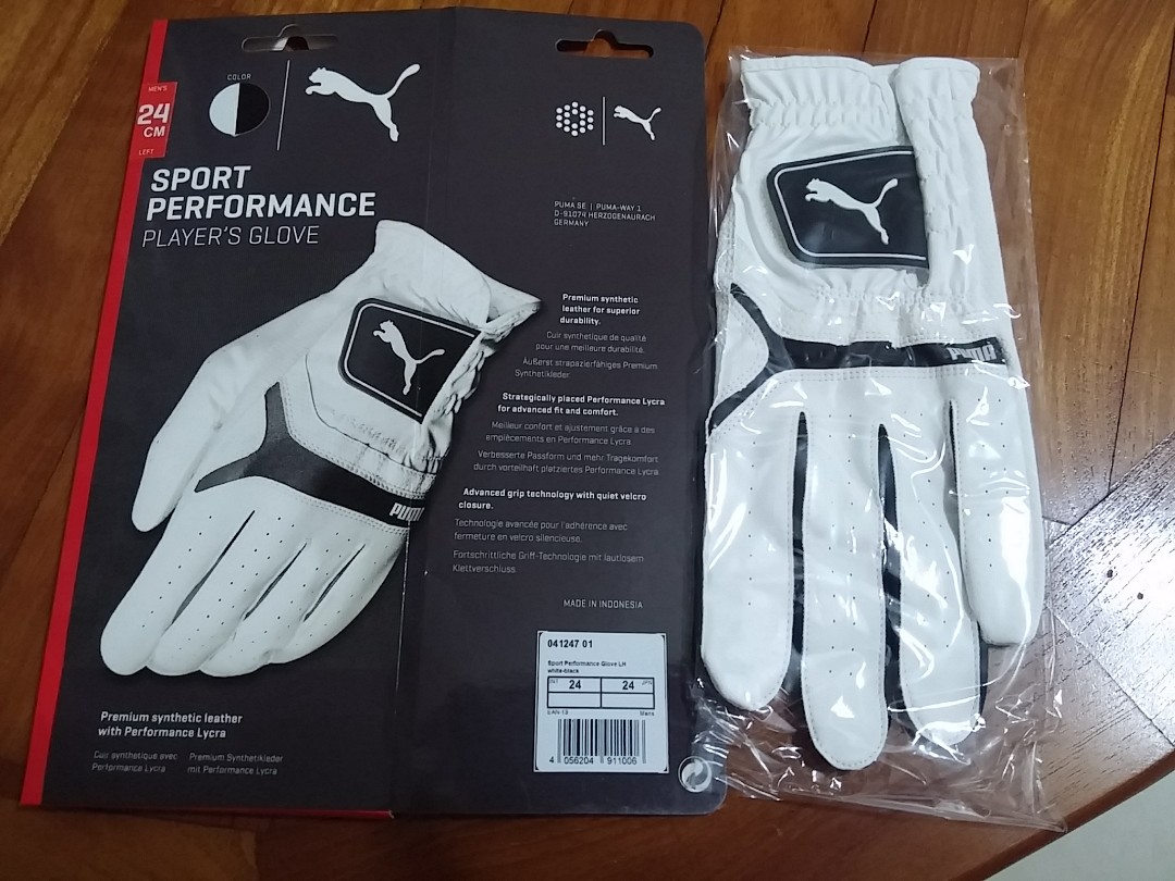puma sport performance players golf glove