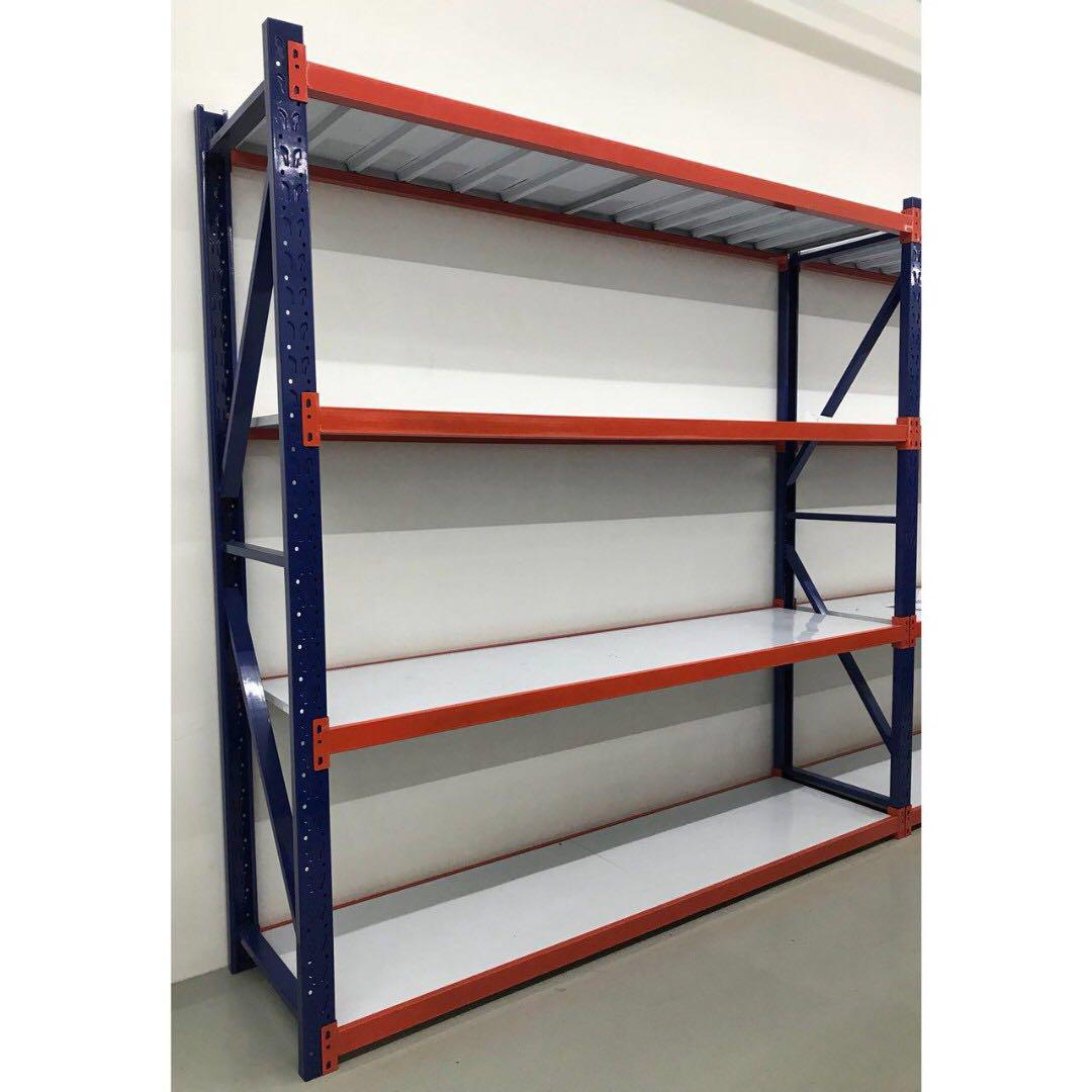 Heavy Duty Adjustable Metal Rack 2 Units 350NETT Furniture Home 