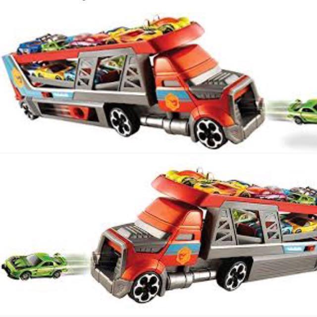 Hot wheels cdj19 shop blasting rig transporter