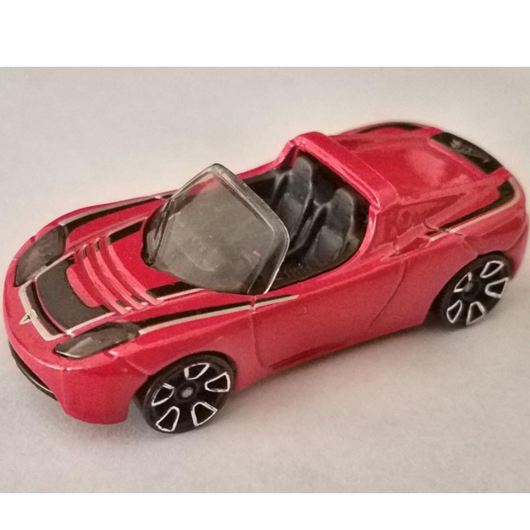 tesla roadster toy model