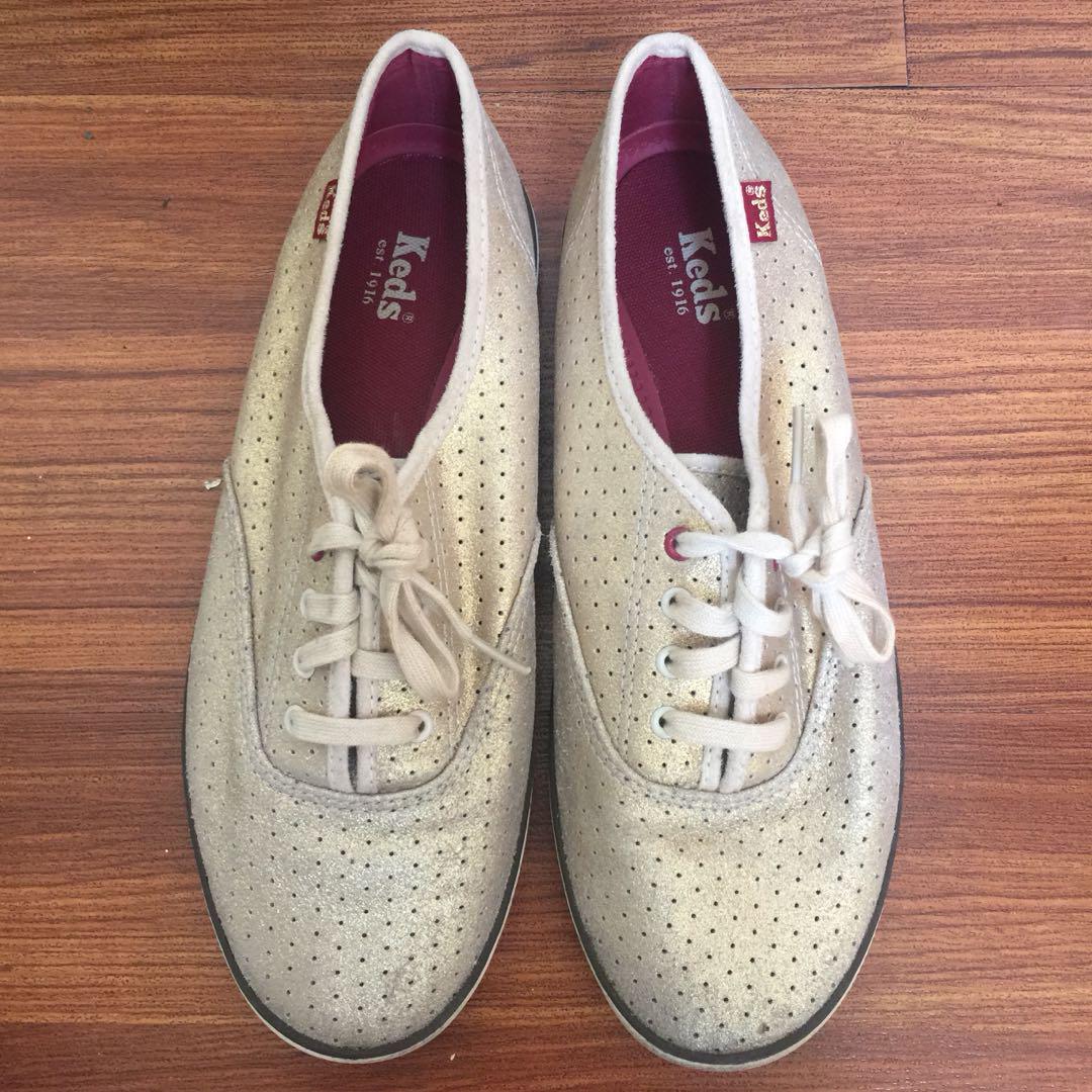 gold keds