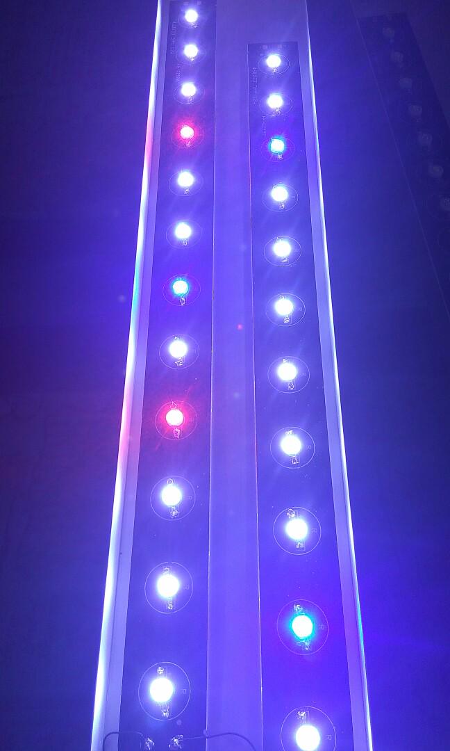 Lampe Led Diy Aquascape Aquarium 36 Watt 60cm Free Lensa Pet