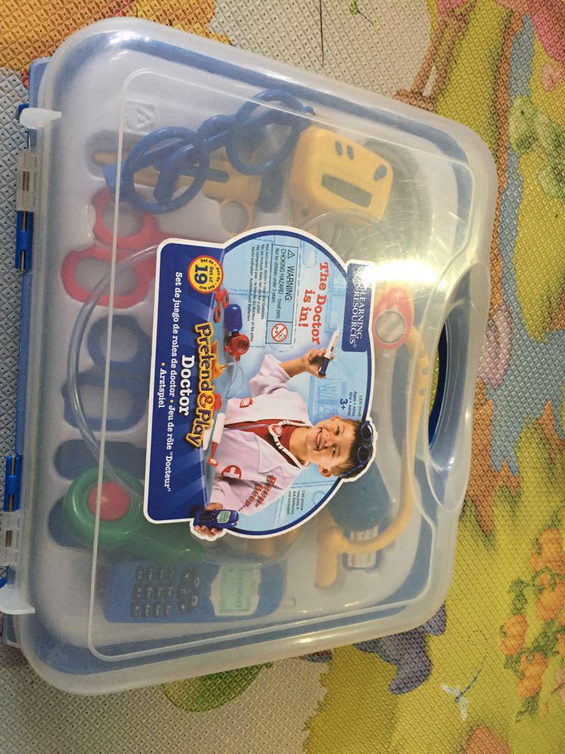 learning resources pretend and play doctor set