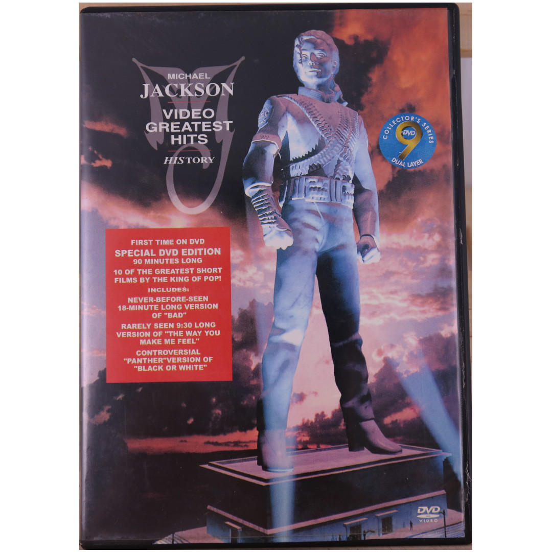 2001 Dvd Michael Jackson Video Greatest Hits History Dvd Release Date November 13 2001 Awesome Music Videos Music Media Cds Dvds Other Media On Carousell