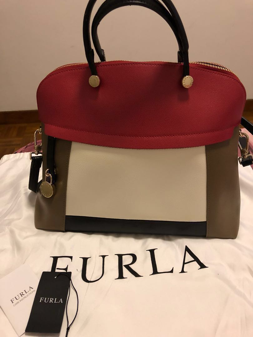 New Furla Piper Tote Bag medium Luxury Bags Wallets on Carousell
