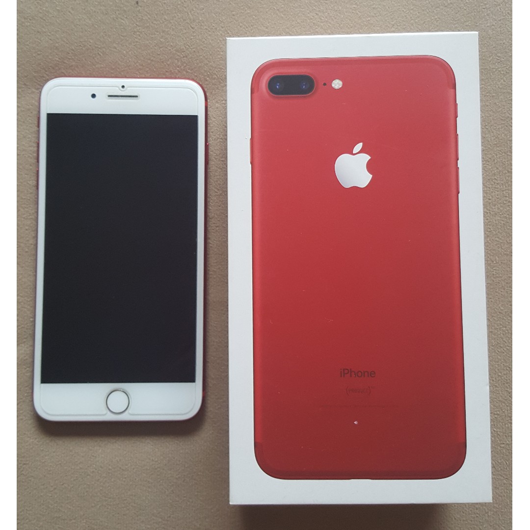 Nice Apple Iphone 7 Plus 128gb Red Used Mobile Phones Gadgets Mobile Phones Iphone Iphone 7 Series On Carousell