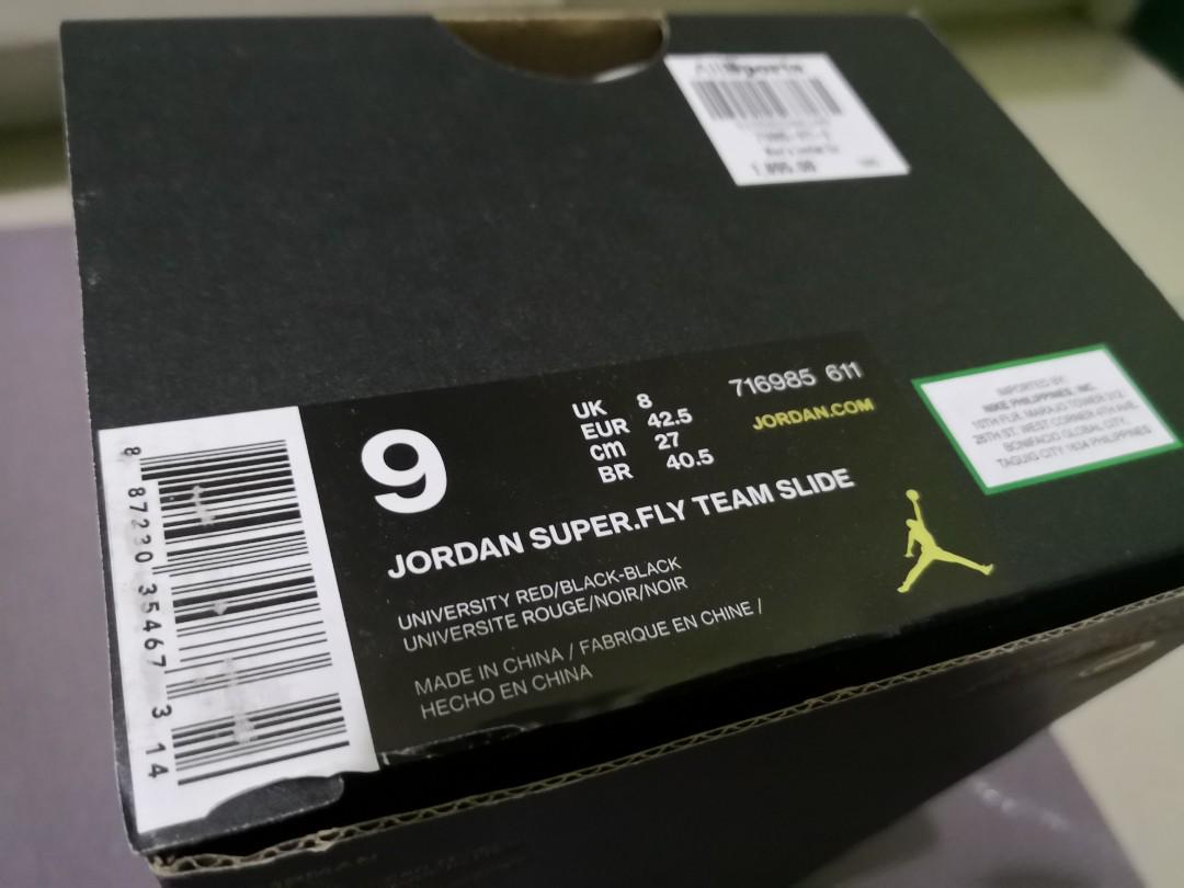 Nike Air Jordan Super Fly Team Slide 