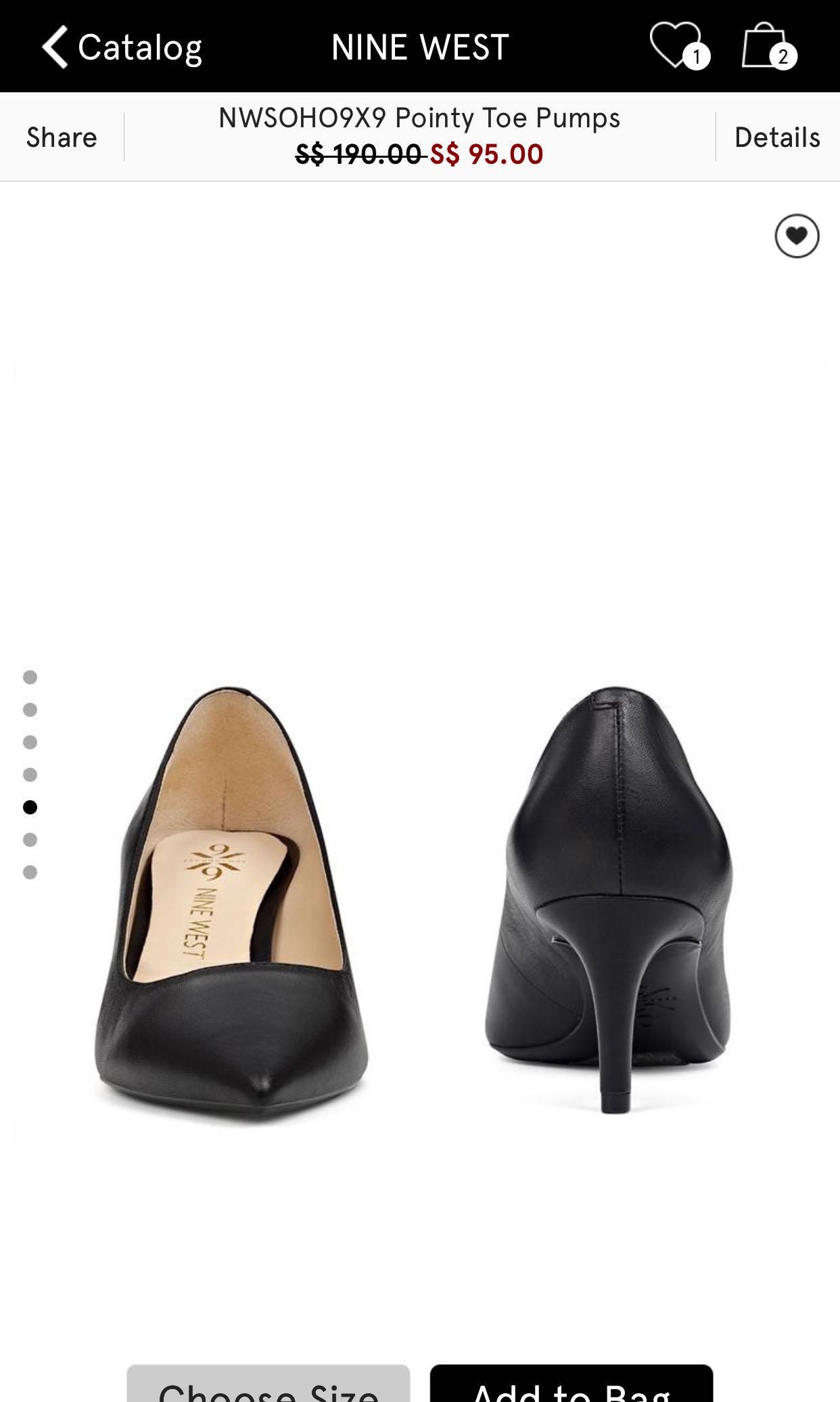NINEWEST 2.5 inch heels Soho, Women's 