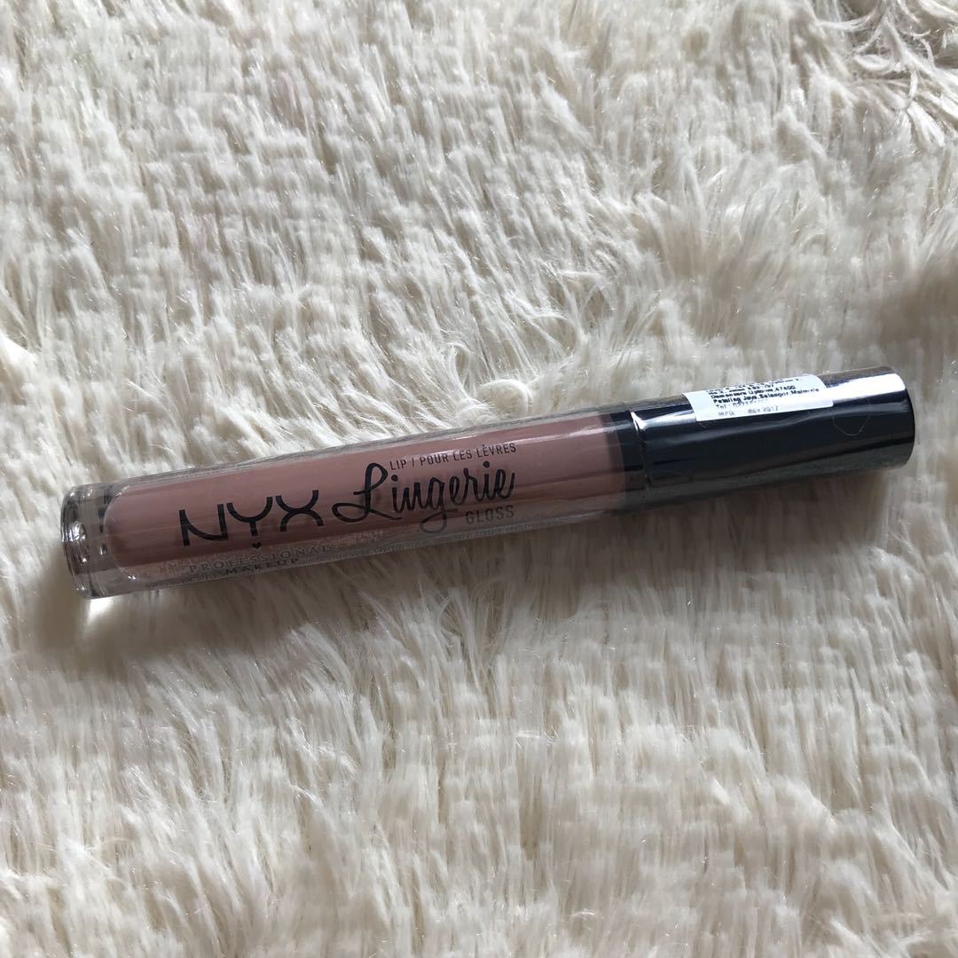 Nyx Lip Lingerie Gloss In Shade Llg06 Butter Health Beauty