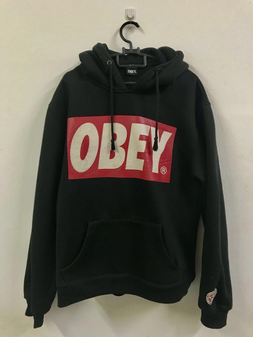 obey box logo hoodie