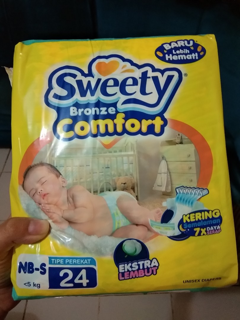 Pampers sweety sales bronze newborn