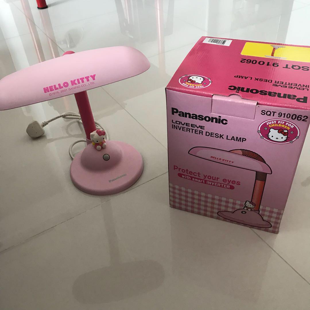 Panasonic Hello Kitty Desk Lamp Electronics Others On Carousell