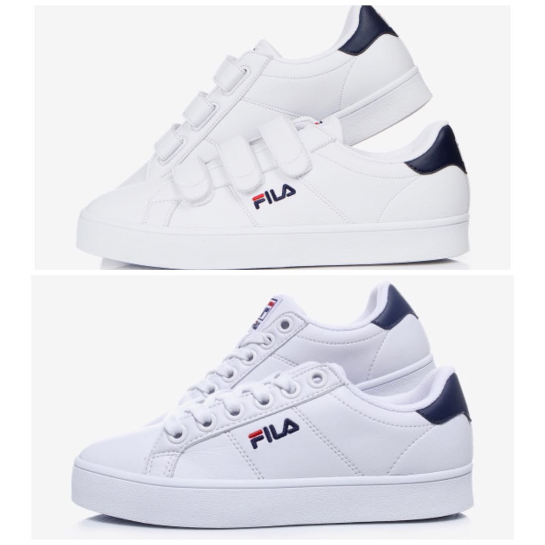 PO] FILA Court Deluxe Shoes (Lace 