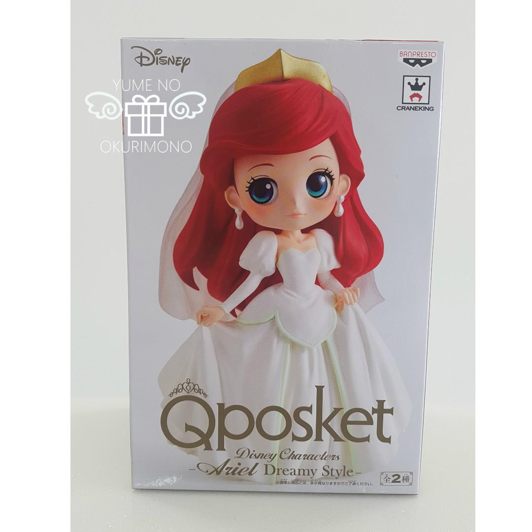 Q Posket Disney Characters Ariel Dreamy Style Version B Toys Games Bricks Figurines On Carousell