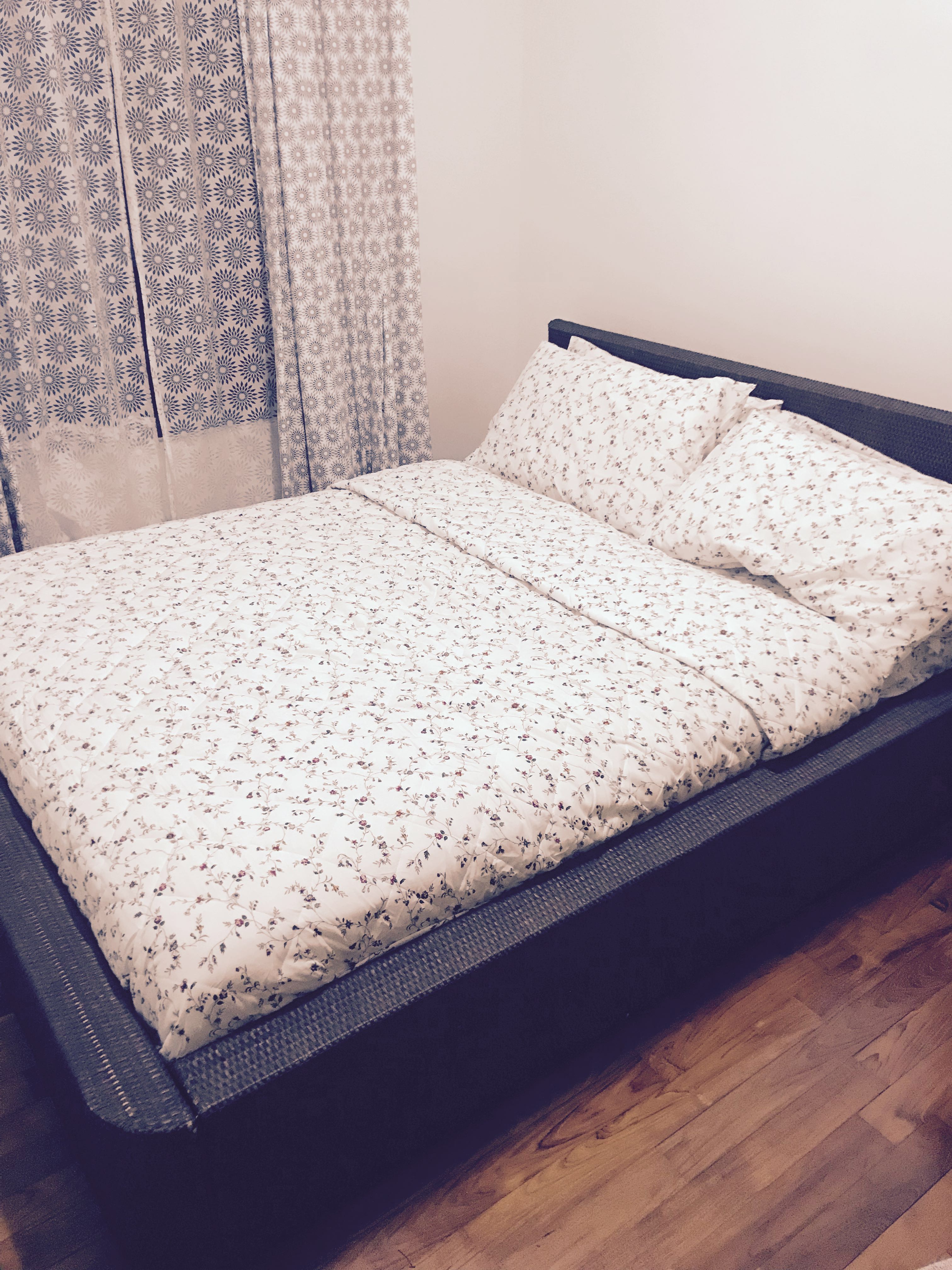 Rattan Bed Frame Mattress Furniture Beds Mattresses On Carou Photo