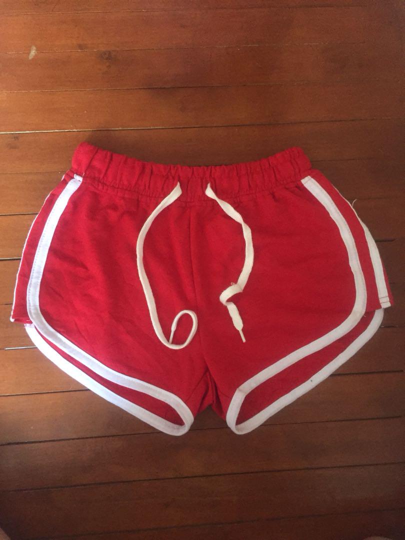 red dolphin shorts