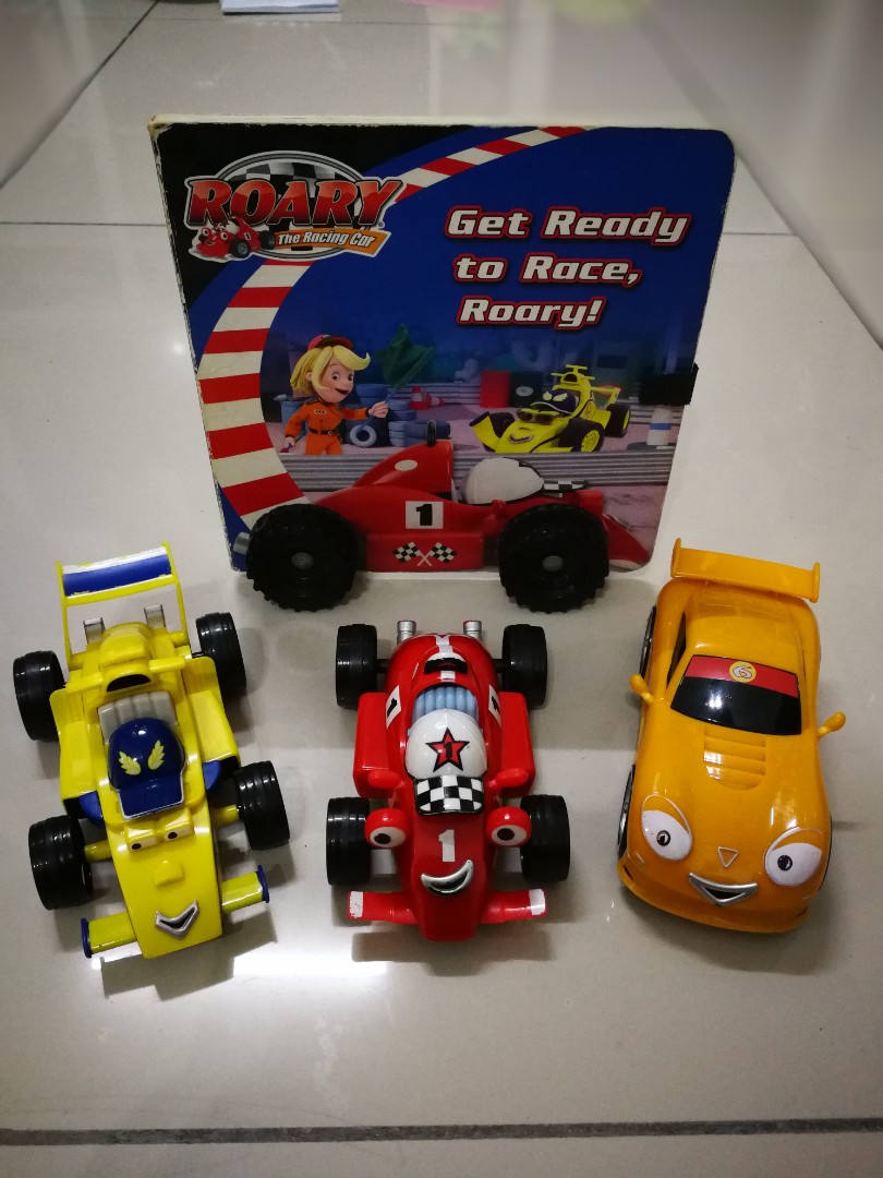 Roary the racing car set of 3 with book