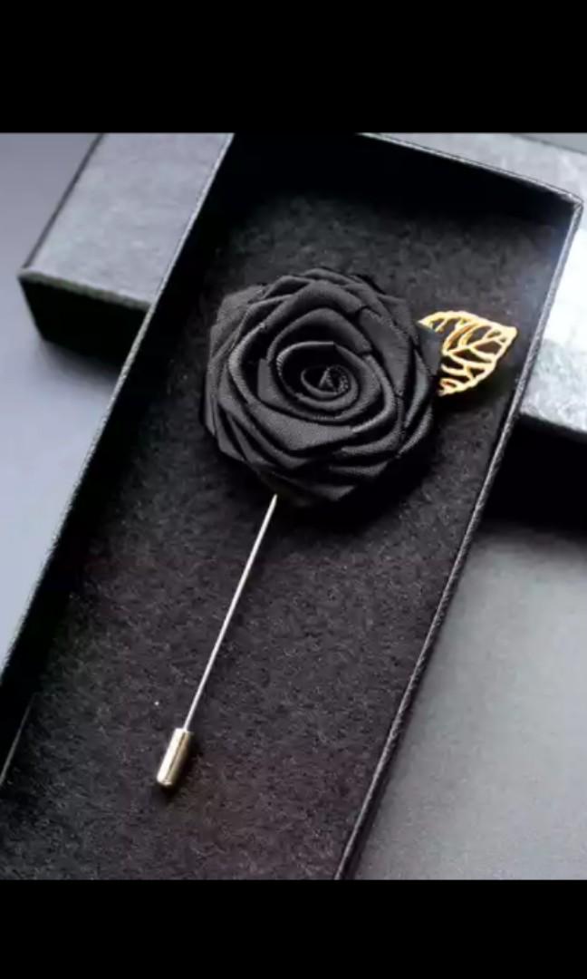 rose lapel pin brooches