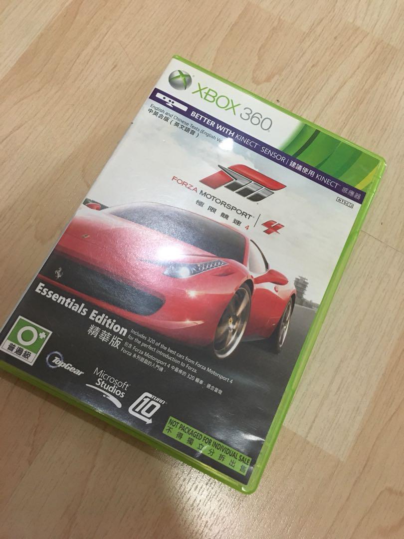 forza motorsport 4 xbox 360 for sale