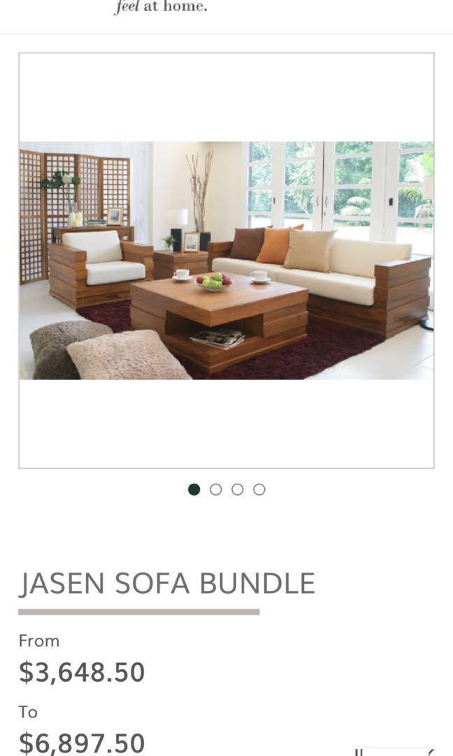 Scanteak Jansen Table Furniture Tables Chairs On Carousell