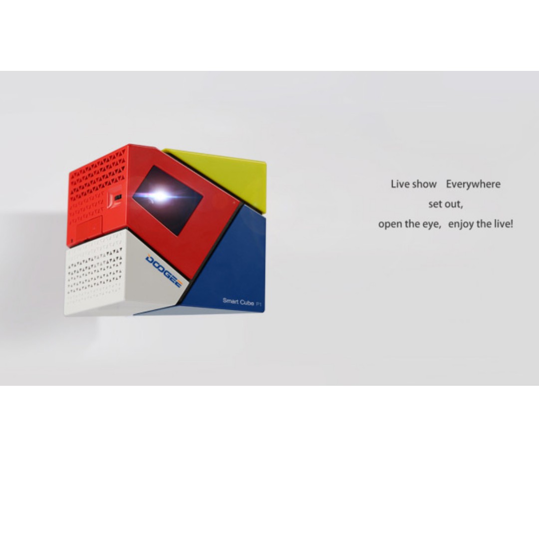 Smart Cube P1 Mini Projector., TV & Home Appliances, TV & Entertainment ...